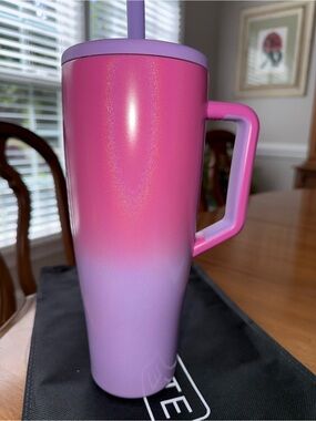 Pink to Lavender Ombre Cotton Candy BrüMate 40 oz. Era Tumbler